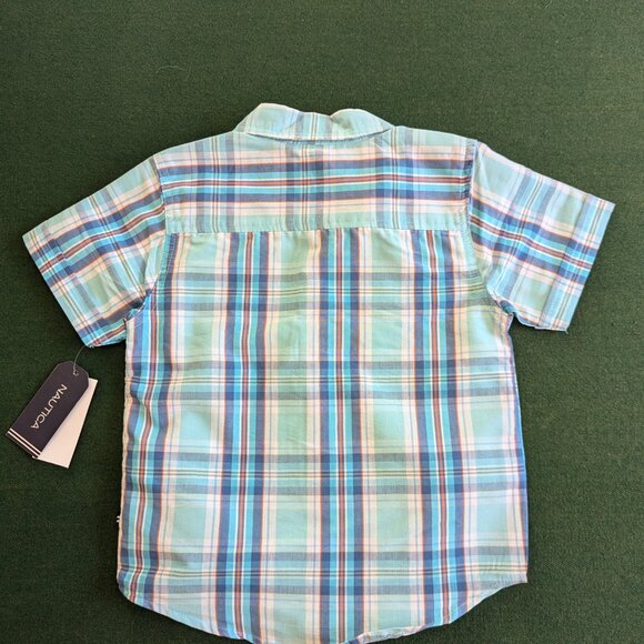 NWT Nautica T-shirt, Button Down, and Short Set 3T 💙 - Picture 9 of 14